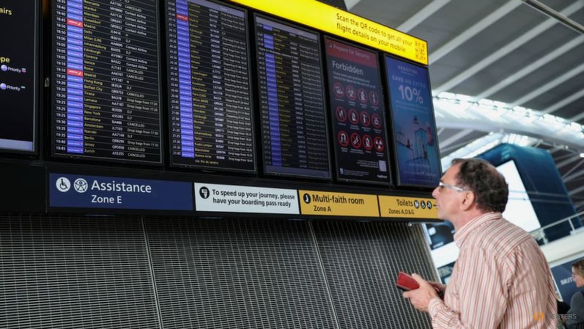 Two SIA flights from Singapore to London diverted amid major outage at Heathrow