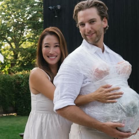 稀有情节!谢婷婷举办产前派对,神秘预示二胎男婴到来?