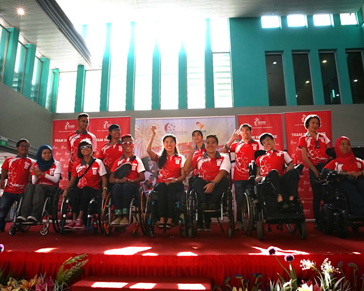 Singapore's Paralympians feted with celebratory parade