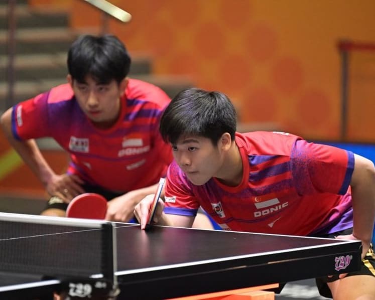 Table tennis: Singapore's Izaac Quek and Koen Pang shock China world number 1 men's doubles pair