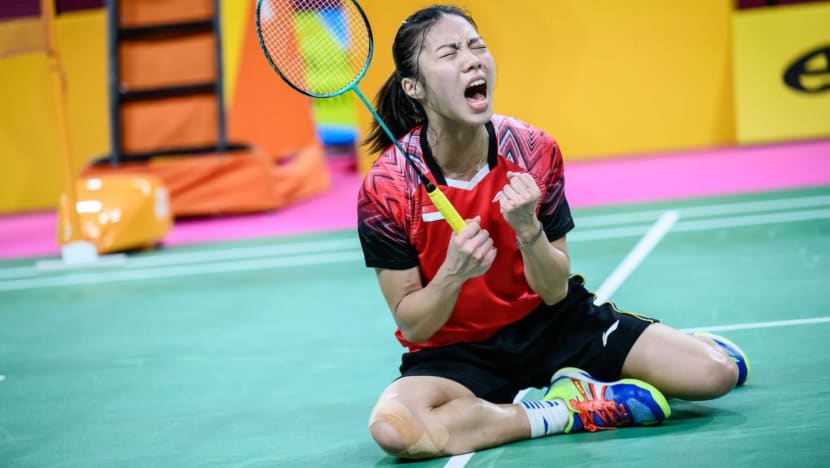 Yeo Jia Min menang gangsa dalam badminton perseorangan bagi S'pura di Sukan Komanwel Yeo Jia Min menang gangsa dalam badminton perseorangan bagi S'pura di Sukan Komanwel