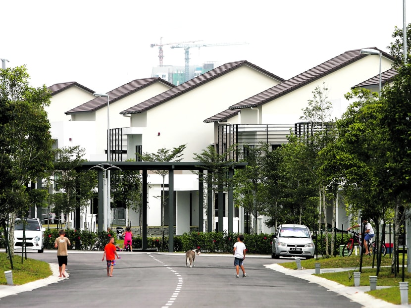 Residential properties in Iskandar, Malaysia. Photo: Raj Nadarajan/TODAY