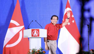 GE2025: SDP rally for Sembawang West SMC at Evergreen Primary School