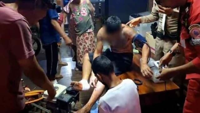 泰国青年开枪射情敌  情敌父亲无辜中弹