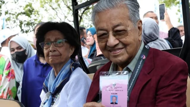 浮罗交怡国席五角战 马哈迪：这应该是我最后一次参选