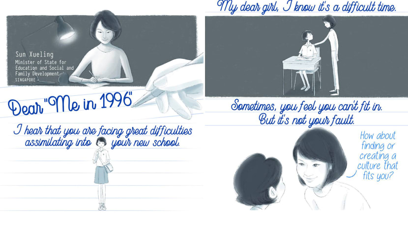 Inspired by Sun Xueling’s letter to younger self, Nafa teacher produces artwork to reach ‘struggling’ students