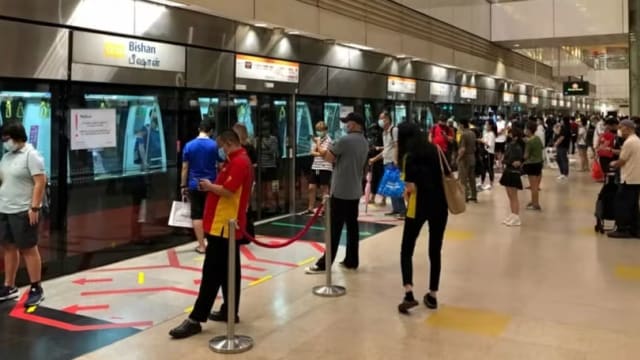 巴耶利峇和植物园站之间地铁列车服务 已恢复正常