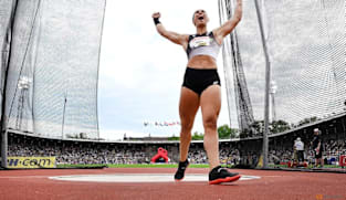 Olympic champions Sion, Katzberg shine in Eugene field events