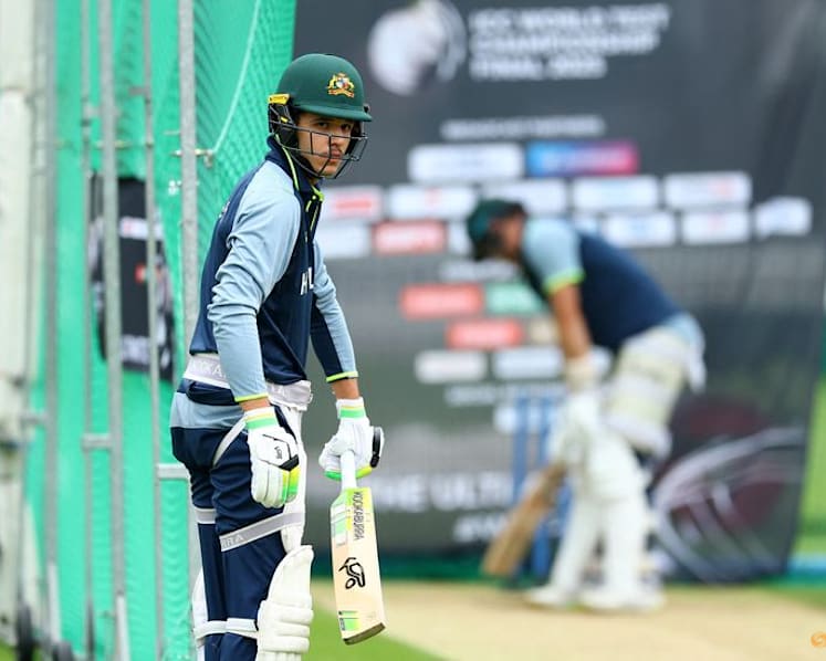 Dropped Konstas to face England in tour match