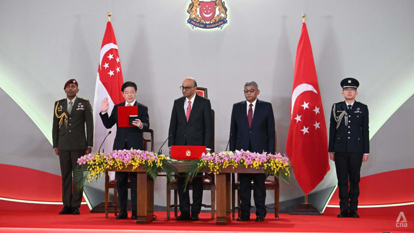 Watch: Swearing-in ceremony for PM Lawrence Wong and Cabinet
