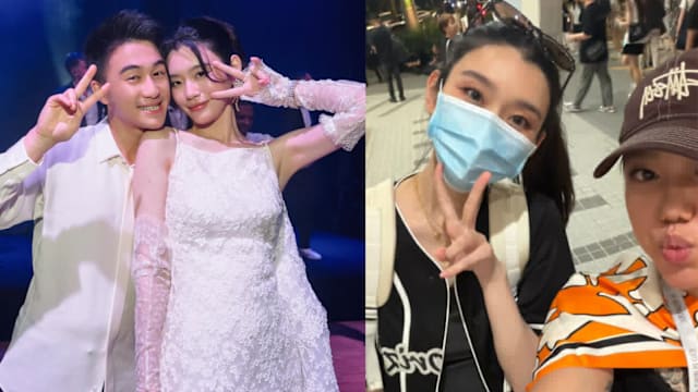 何猷君陪奚梦瑶来新加坡追星，排队买麦当劳获赞亲民