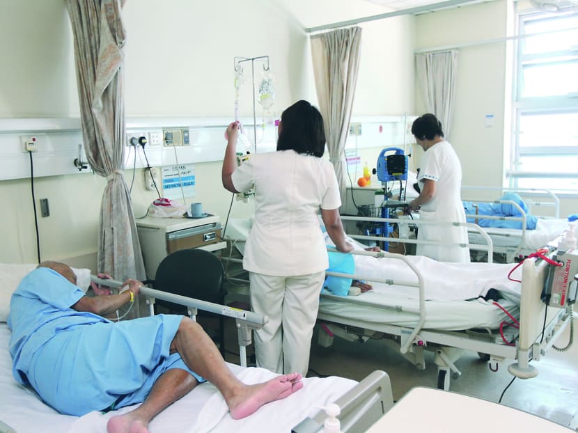 Results of a review into the future of nursing, covering areas such as facilitating career progression and increasing recognition and rewards, are due in the second half of this year, Dr Khor said. Today File Photo