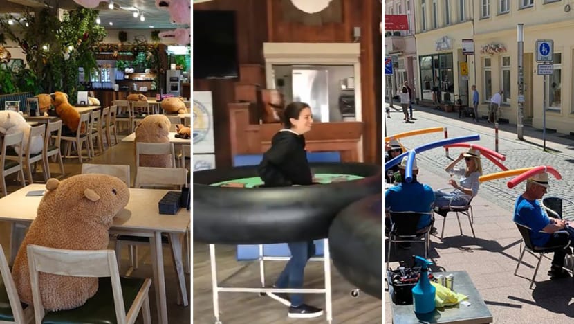 Restaurants Are Getting Creative With Social Distancing As Business Resumes Overseas Restaurants Are Getting Creative With Social Distancing As Business Resumes Overseas