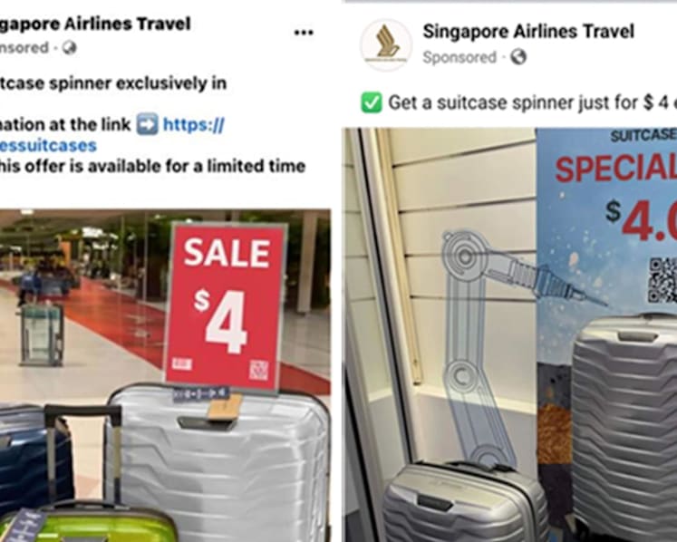 Police warn of new luggage ad phishing scam that uses SIA's logo