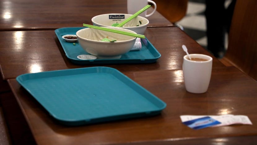 Patrons at hawker centres, coffee shops, food courts who don’t return trays, clear tables to be warned or fined: NEA