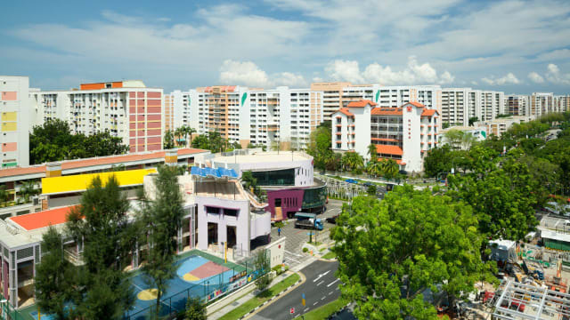 部长社区访问恢复举行 黄循财打头阵走访杨厝港