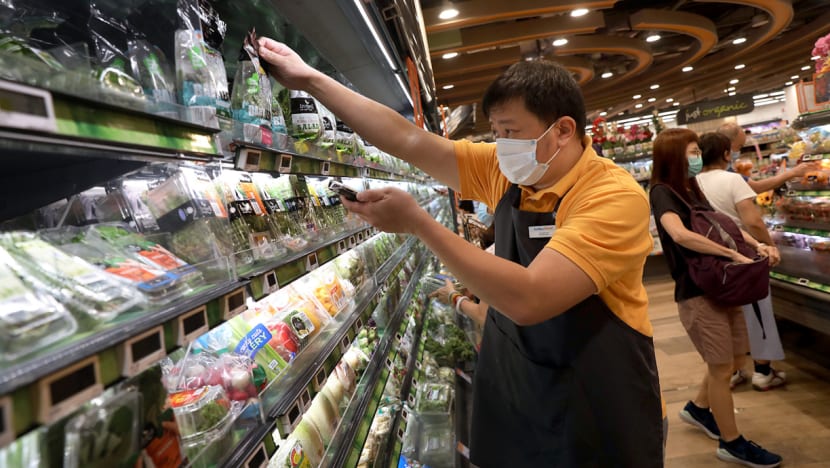 Some in embattled aviation, hospitality industries now working in supermarkets to help deal with demand surge