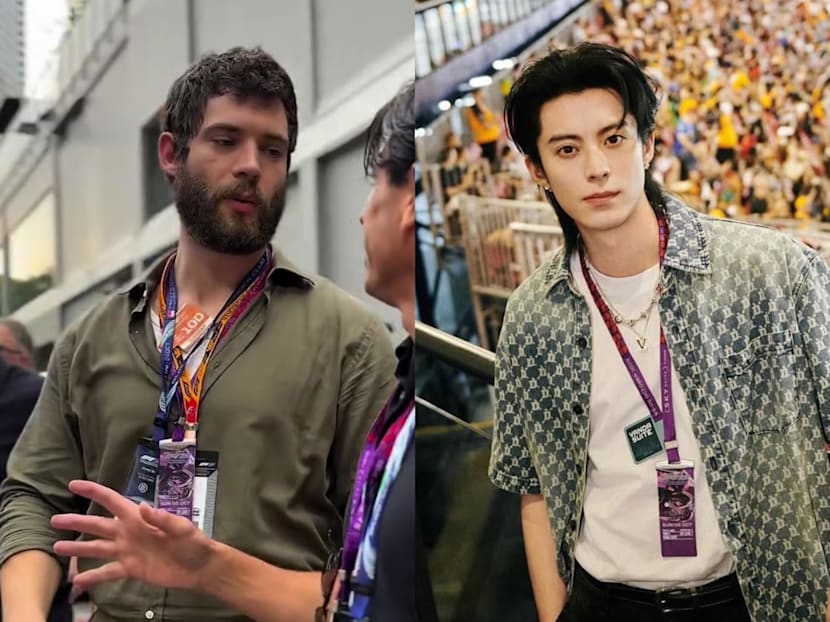 Celebs at F1 Singapore Grand Prix 2025: Superman star David Corenswet, Dylan Wang, K-pop group Seventeen and more