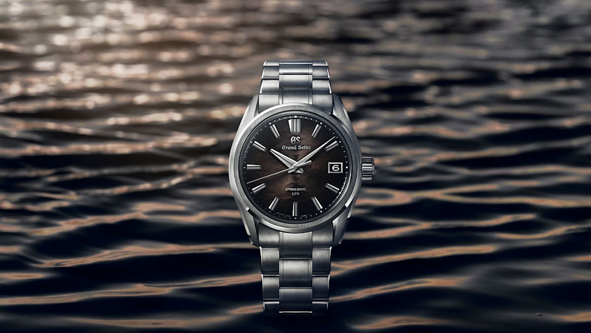Grand Seiko’s Lake Suwa watch gets a darker new look - CNA Luxury