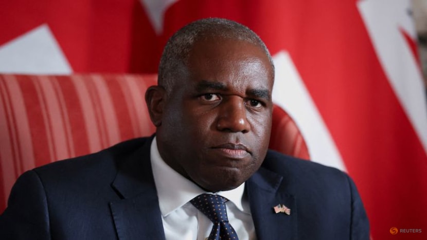 Israeli settlement plan would mark 'flagrant' breach of international law, UK's Lammy says
