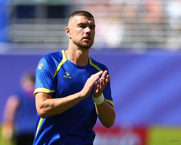 Bosnia's Dzeko to end international career after Sweden game next month