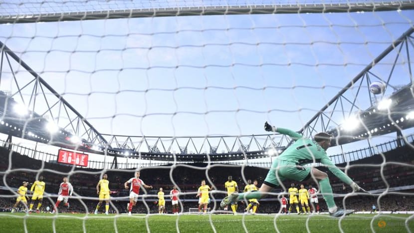 Palace's Mateta denies Arsenal win to leave Liverpool on brink of title