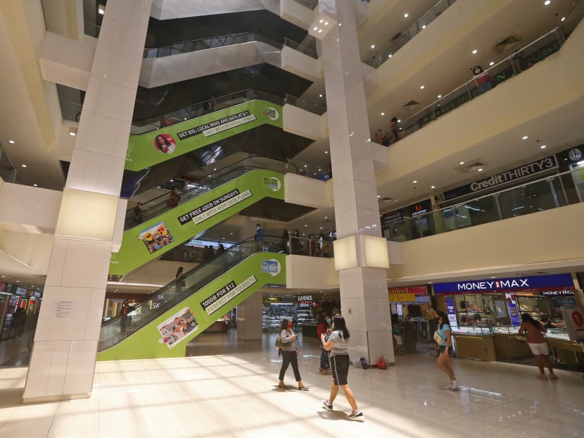 Lucky Plaza mall on Sept 6, 2020.