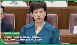BERITA (6 Mac) | Lebihan fiskal SG sebagai jaminan, keyakinan dalam pergolakan dunia