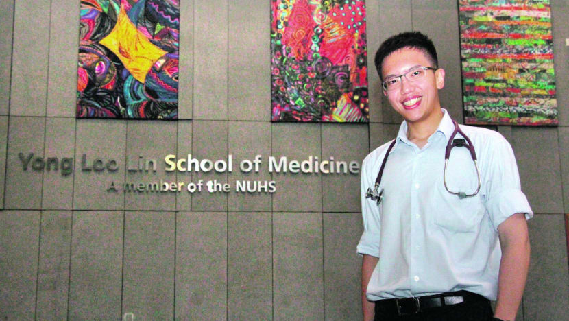 Diploma holder, working student among NUS medical graduates