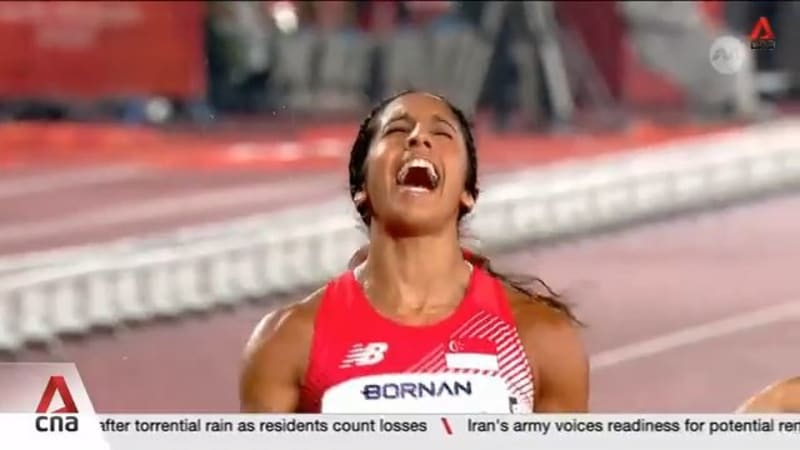 Singapore sprint queen Shanti Pereira retains 200m gold, makes Asian Games history