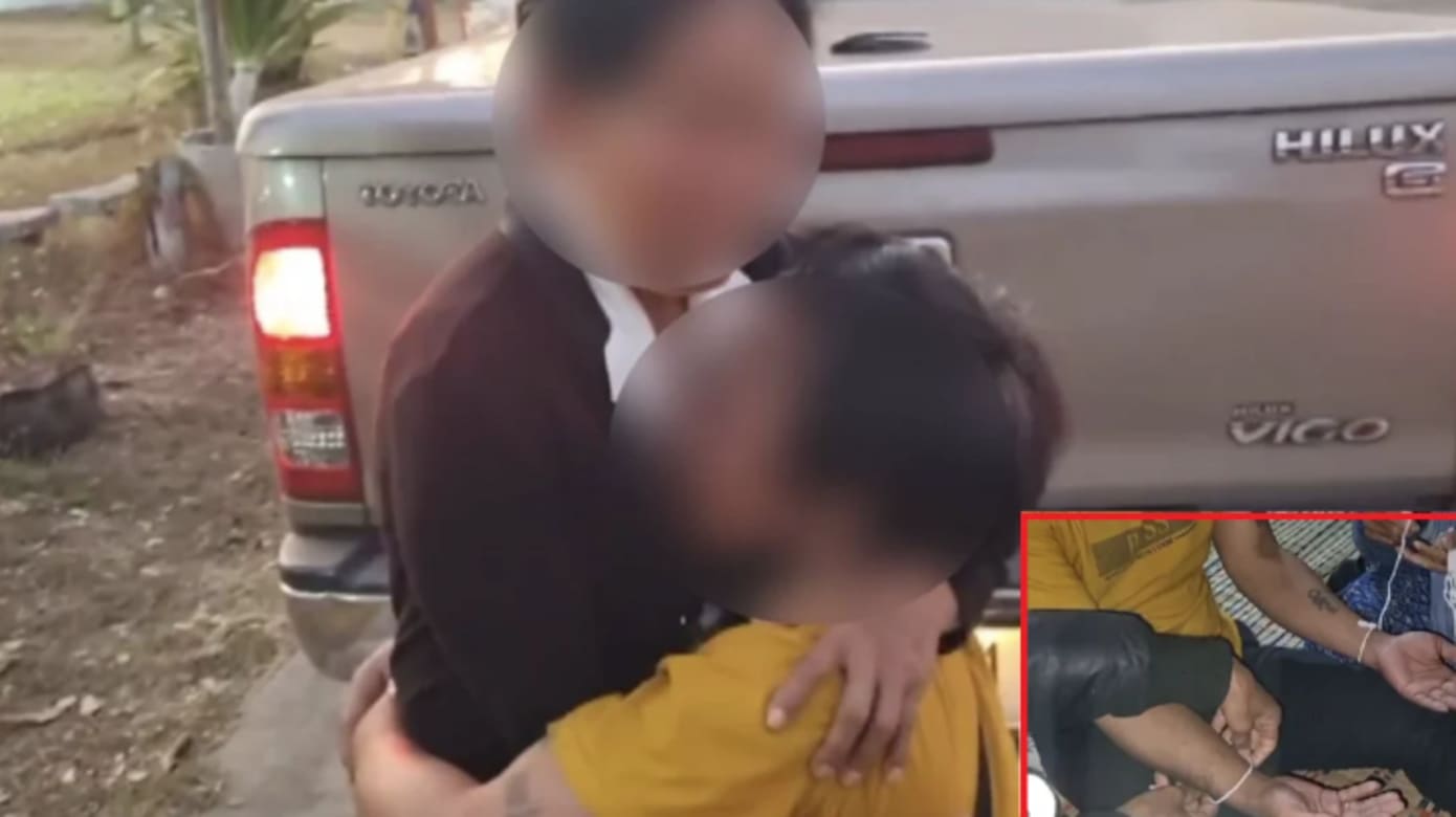 高薪美梦成诈骗地狱  泰国男子徒步逃出窝点与母相拥痛哭