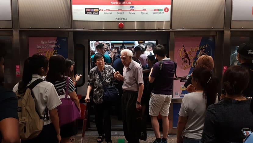 Rush hour train commuters rail against delays caused by signalling system checks