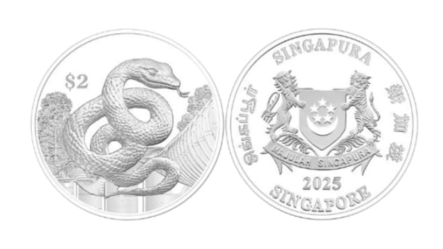 金管局推出2025年蛇年纪念币 即日起可预订