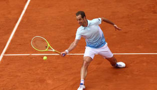 Gasquet delays retirement with French Open first-round win