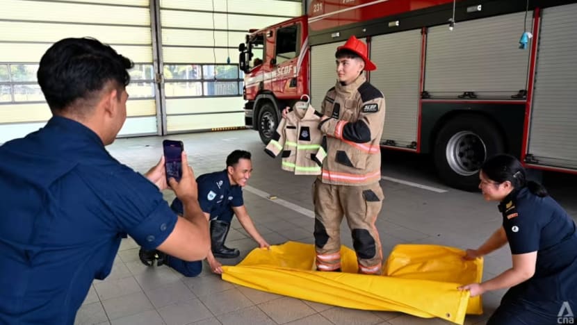 Video viral Balai Bomba Tampines, peluang kenali petugas barisan hadapan kecemasan