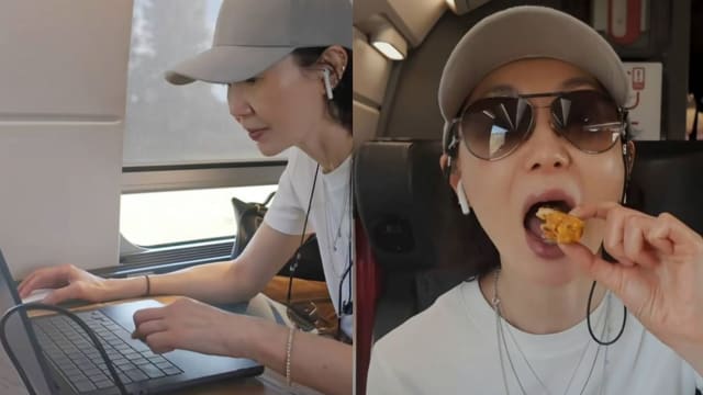 搭乘火车遇铁轨起火困车厢2小时，张曼玉竟还有心情做这件事！