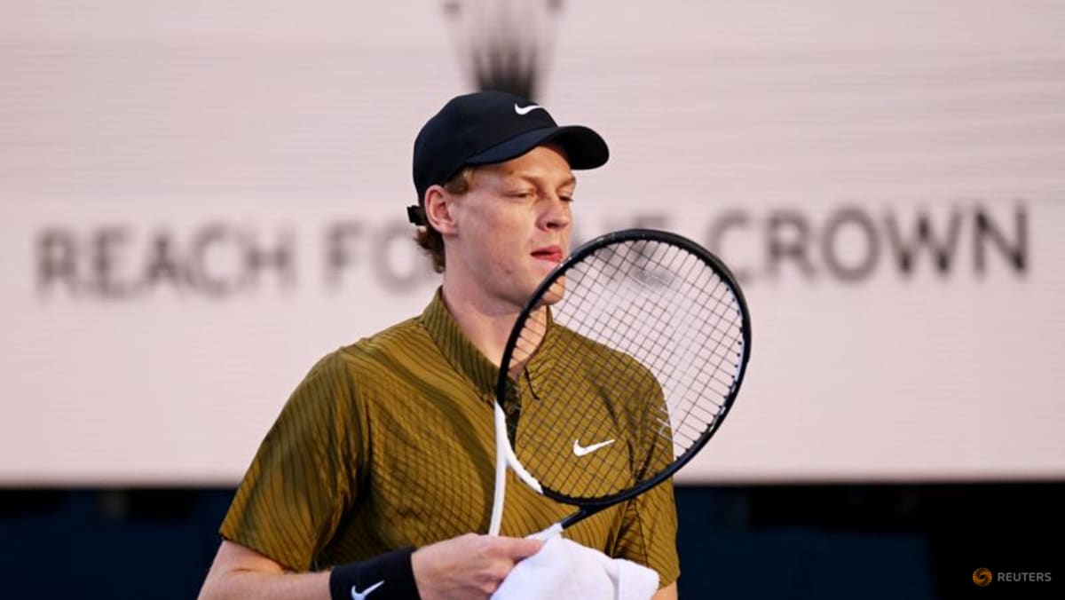 Sinner through to Australian Open second round after Gaston retires