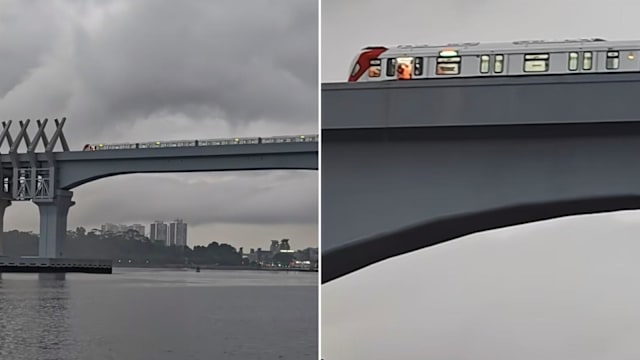 新柔地铁开始测试 公众拍到列车上轨测试引热议