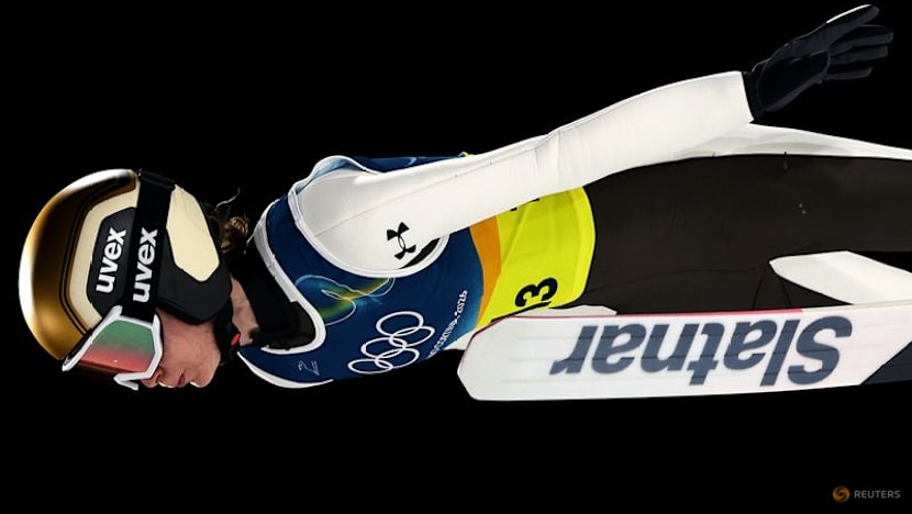 Ski Jumping-Prevc siblings lead Slovenia to mixed team gold