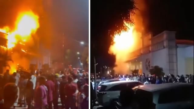 马六甲度假村宴会厅大火 千名宾客紧急逃命