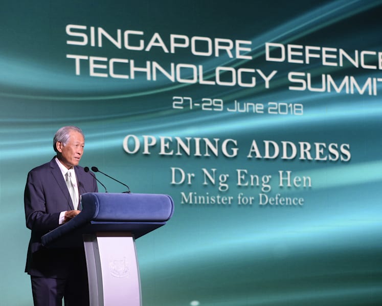 Public and private sector partnerships in defence technology throw up ‘tough questions and moral dilemmas’: Ng Eng Hen