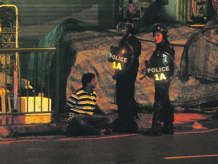 More training is needed for front-line officers so they can defuse public-order incidents. Today file photo