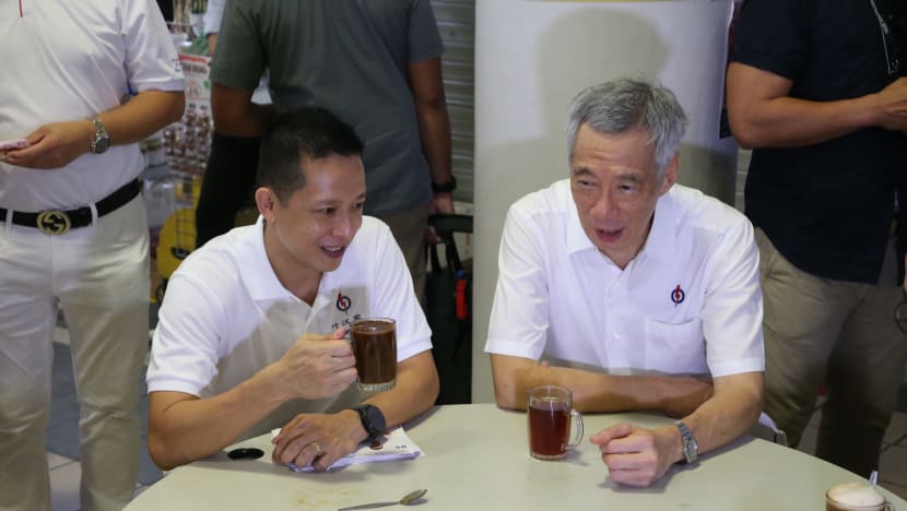 GE2020: PM Lee joins new PAP candidate Yip Hon Weng on Yio Chu Kang walkabout