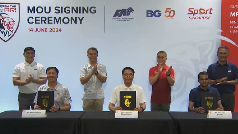 SportSG, FAS & kelab Thailand meterai MOU tingkat bakat bola sepak 