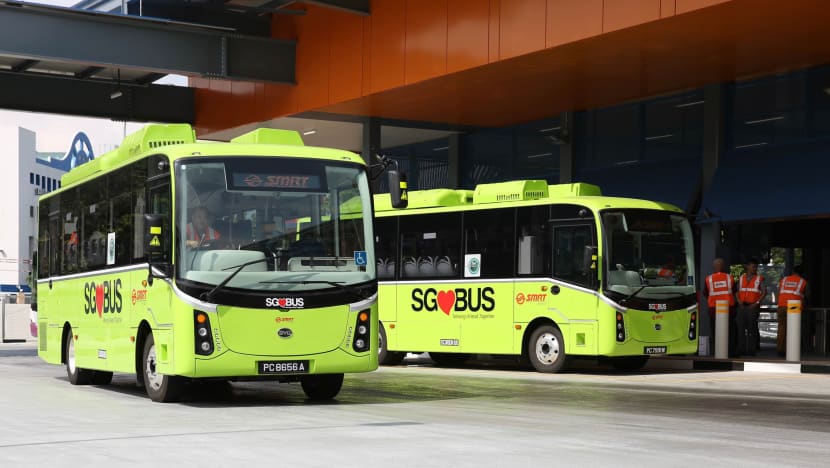 New wheelchair-accessible electric minibus to operate on a public route