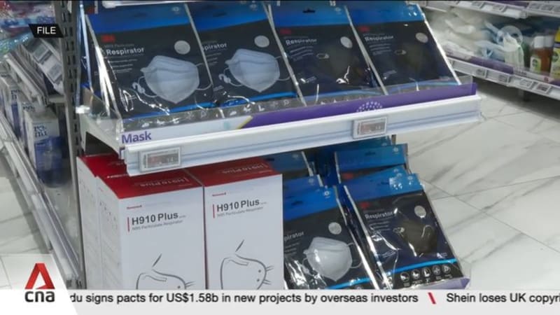 Singapore retailers say they have sufficient stocks of N95 masks if haze worsens