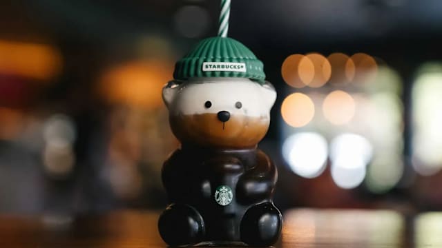 Starbucks超人气“熊熊造型玻璃杯”即将登陆新加坡！