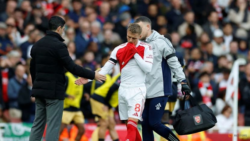 Arsenal's Odegaard pulls out of Norway squad due to ligament injury