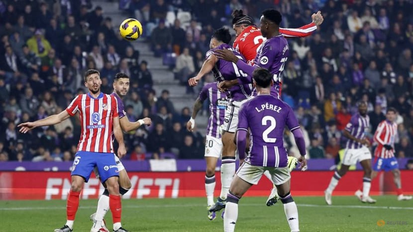 Atletico thrash Valladolid 5-0 to provisionally move to second in LaLiga Atletico thrash Valladolid 5-0 to provisionally move to second in LaLiga
