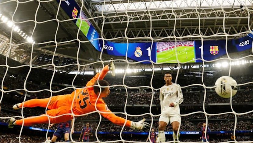 Mbappe and Bellingham strike as Real Madrid edge Barcelona 2-1 in fiery El Clasico